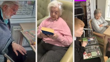 Local primary school visit Cessnock care home for World Book Day
